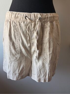 Land’n sea Women's Drawstring Casual Shorts - Beige